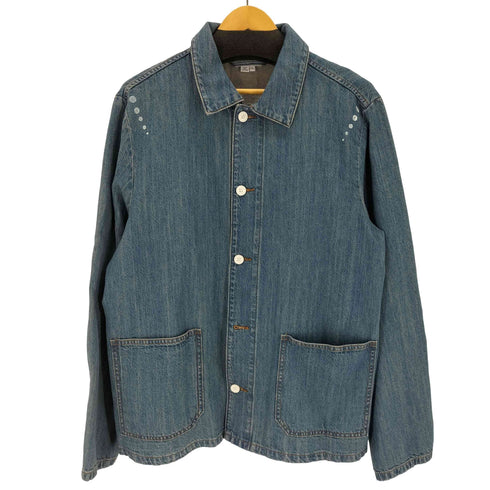 アーペーセー A.P.C. RTH ペンキ加工ユーティリティデニムジャケット メンズ import:XL