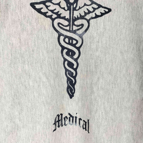 チャンピオン Champion 90S 刺繍タグ REVERSE WEAVE TUFTS MEDICAL メンズ XL