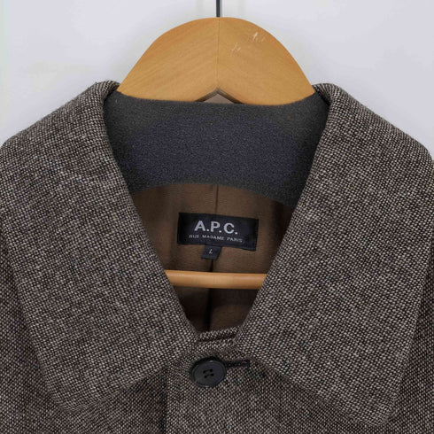 アーペーセー A.P.C. ウールステンカラーコート メンズ import:L