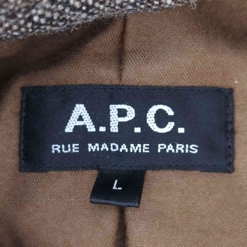 アーペーセー A.P.C. ウールステンカラーコート メンズ import:L