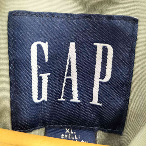 ギャップ Gap 00S OLD ナイロンジップアップ シェルジャケット メンズ XL