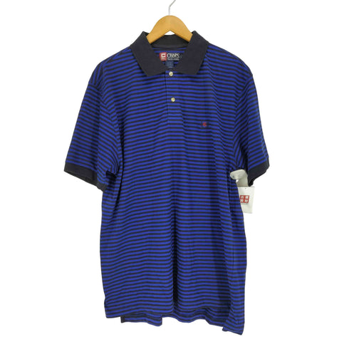 チャップスラルフローレン CHAPS RALPH LAUREN ボーダーポロシャツ メンズ L
