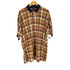 ドッカーズ DOCKERS チェック柄ポロシャツ MADE IN USA メンズ L