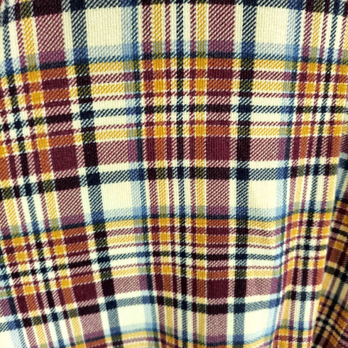 ドッカーズ DOCKERS チェック柄ポロシャツ MADE IN USA メンズ L