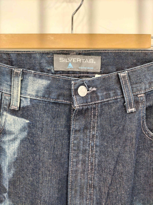 リーバイス Levis SILVER TAB 01年1月 USA製 511 LOOSE FIT ブリーチデザイン バギーシルエット リジットデニムパンツ メンズ 34/34