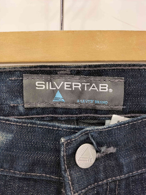 リーバイス Levis SILVER TAB 01年1月 USA製 511 LOOSE FIT ブリーチデザイン バギーシルエット リジットデニムパンツ メンズ 34/34