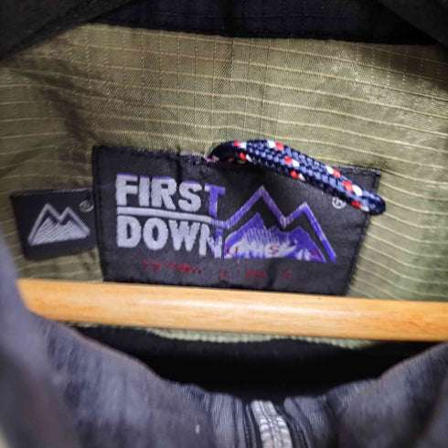 ファーストダウン FIRST DOWN リップストップ シェルジャケット メンズ import:M