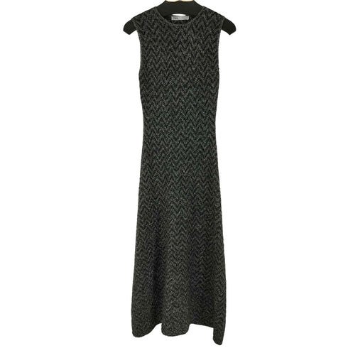 ザラ ZARA ノースリーブニットワンピース レディース import:M