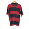 ランズエンド LANDS END カットソー生地 ボーダーポロシャツ MADE IN USA メンズ L