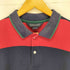 ランズエンド LANDS END カットソー生地 ボーダーポロシャツ MADE IN USA メンズ L