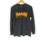 スラッシャー THRASHER フレイムロゴ 長袖カットソー メンズ M