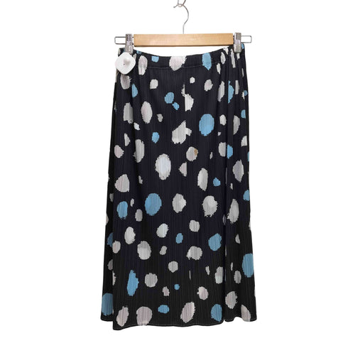 プリーツプリーズイッセイミヤケ PLEATS PLEASE ISSEY MIYAKE 10SS プリーツ ドット 水玉 スカート レディース JPN:3