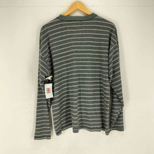 ZONZ MADE IN USA ヘンリーネックボーダーカットソー メンズ L