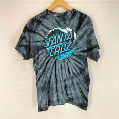サンタクルズ SANTA CRUZ ロゴプリントタイダイTシャツ メンズ L