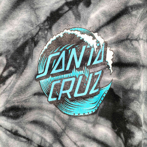 サンタクルズ SANTA CRUZ ロゴプリントタイダイTシャツ メンズ L