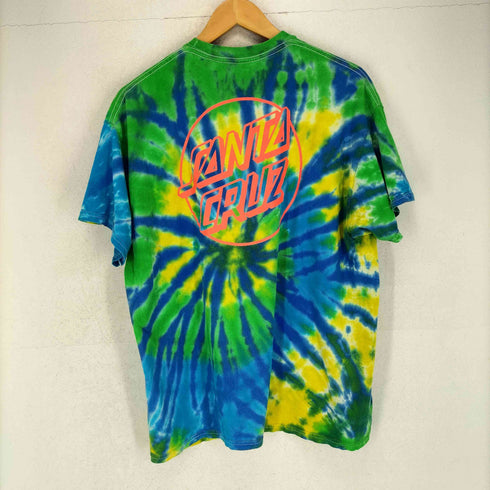 サンタクルズ SANTA CRUZ ロゴプリントタイダイTシャツ メンズ XL