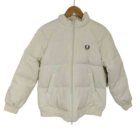 フレッドペリー FRED PERRY ロゴ ダウンジャケット レディース JPN:M