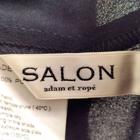 サロンアダムエロペ SALON adam et rope ティアード ノースリーブワンピース レディース FREE