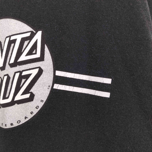 サンタクルズ SANTA CRUZ 袖ラインロゴプリント長袖カットソー メンズ