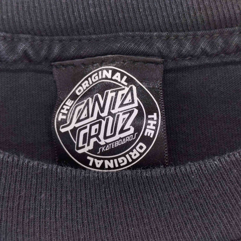 サンタクルズ SANTA CRUZ 袖ラインロゴプリント長袖カットソー メンズ