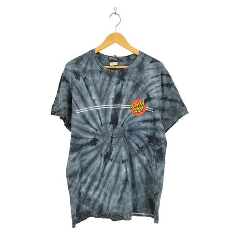 サンタクルズ SANTA CRUZ ロゴプリントタイダイTシャツ メンズ L