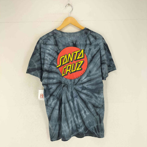 サンタクルズ SANTA CRUZ ロゴプリントタイダイTシャツ メンズ L