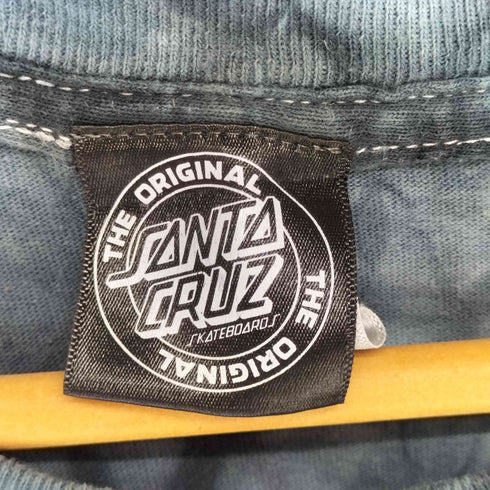 サンタクルズ SANTA CRUZ ロゴプリントタイダイTシャツ メンズ L