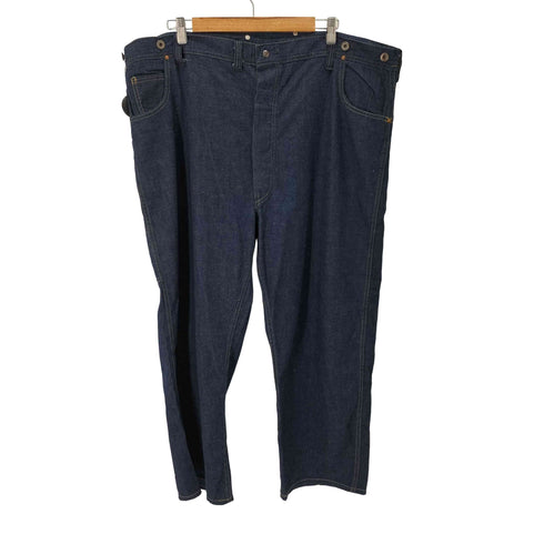 BLACK BEAR UNION MADE刻印 サスペンダーボタン デニム ユニオンチケット付き メンズ