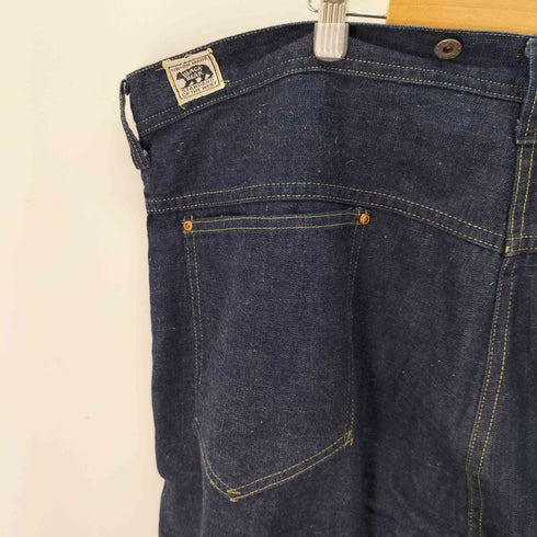 BLACK BEAR UNION MADE刻印 サスペンダーボタン デニム ユニオンチケット付き メンズ