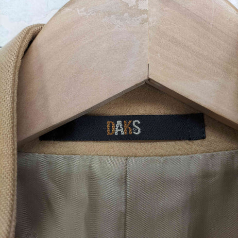 ダックス DAKS カシミヤ100 スタンドカラーコート レディース