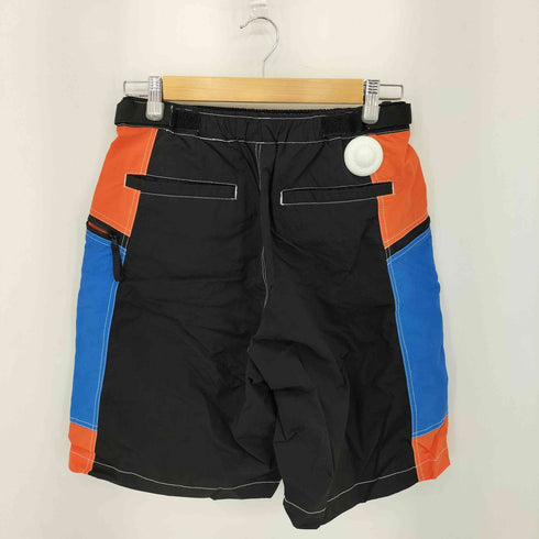 ルックスタジオ LQQK STUDIO MOTORCYCLE SHORTS モーターサイクル ショーツ ナイロン ショートパンツ メンズ M