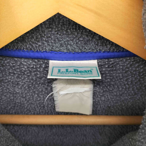 エルエルビーン L.L.Bean 筆記体刺繍 フリースベスト メンズ