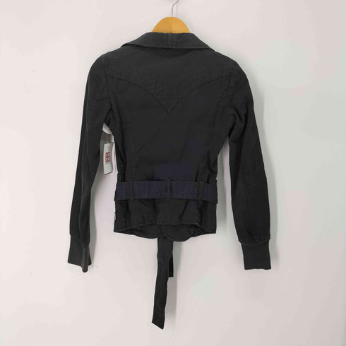 ディーゼル DIESEL Y2K ギミック ベルト ジャケット レディース import:XS