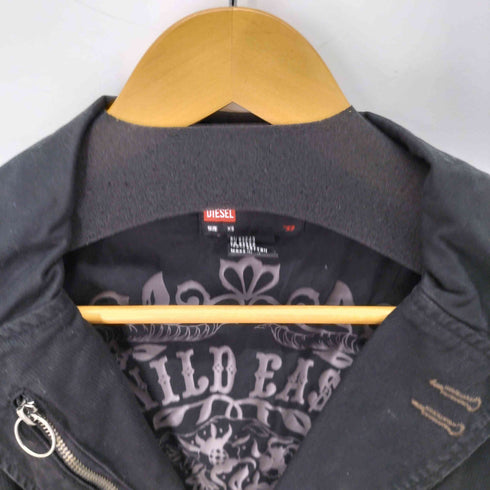 ディーゼル DIESEL Y2K ギミック ベルト ジャケット レディース import:XS