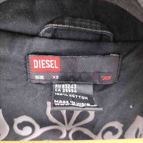 ディーゼル DIESEL Y2K ギミック ベルト ジャケット レディース import:XS