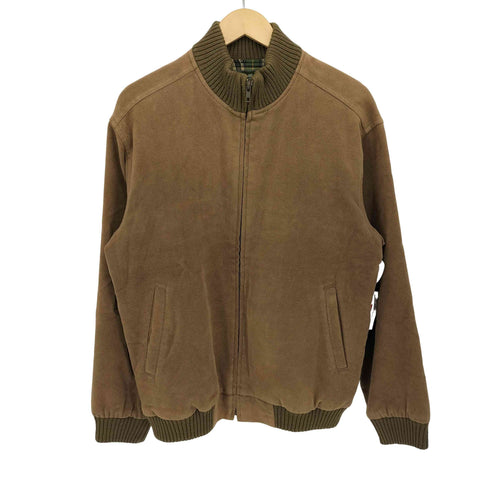 エディーバウアー Eddie Bauer 裏地チェック コットンテンセル ジップアップジャケット メンズ import:M
