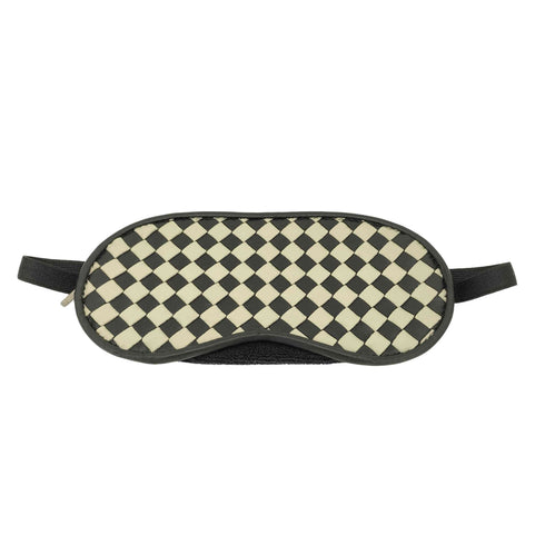 ボッテガヴェネタ BOTTEGA VENETA INTRECCIATO LEATHER EYE MASK イントレチャート レザー アイマスク メンズ