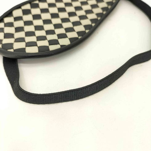 ボッテガヴェネタ BOTTEGA VENETA INTRECCIATO LEATHER EYE MASK イントレチャート レザー アイマスク メンズ