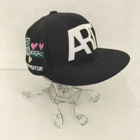 THE MUSEUM VISITOR ART CAP パッチ 刺繍 6パネルキャップ street メンズ