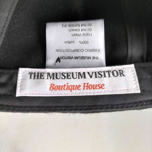 THE MUSEUM VISITOR ART CAP パッチ 刺繍 6パネルキャップ street メンズ