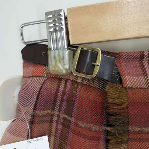 アクアスキュータム AQUASCUTUM チェック キルトスカート レディース