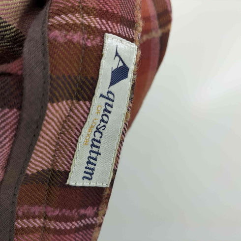 アクアスキュータム AQUASCUTUM チェック キルトスカート レディース