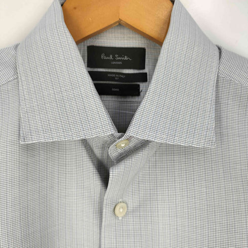 ポールスミスロンドン Paul Smith LONDON イタリア製 SOHO チェックドレスシャツ メンズ