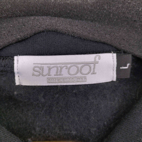 サンルーフ sunroof ロゴ ハーフジップ スウェット メンズ JPN:L