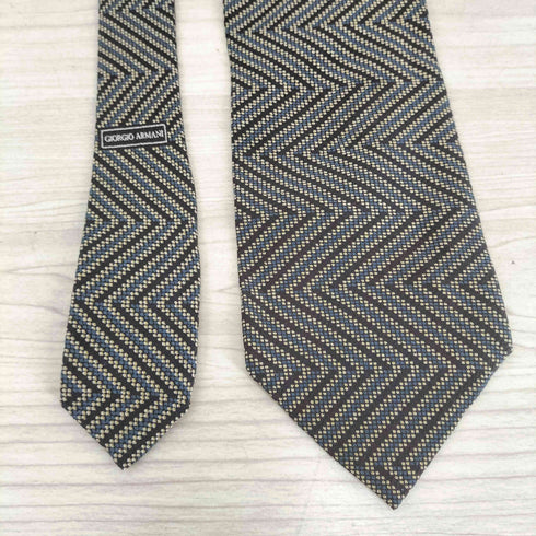 ジョルジオアルマーニ Giorgio Armani 総柄ネクタイ メンズ