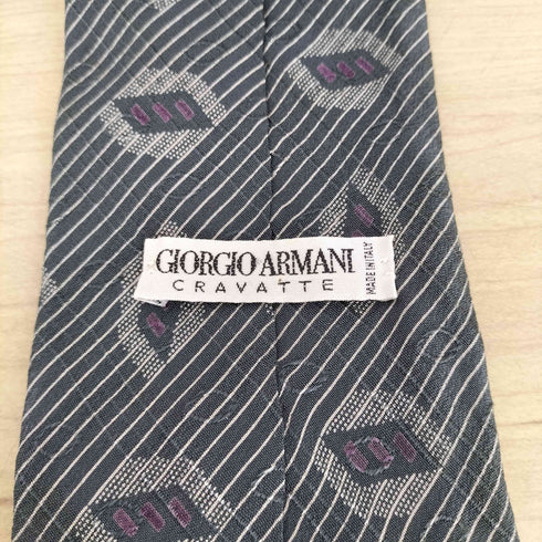 ジョルジオアルマーニ Giorgio Armani 総柄ネクタイ メンズ