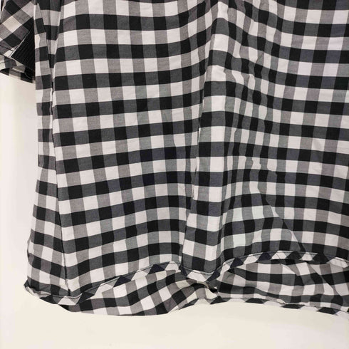 ビアズリー BEARDSLEY シャツTシャツ チェック ドルマンスリーブ ブラウス レディース FREE
