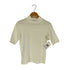 アニエスベー agnes b. PARIS 19AW ハイネック ストレッチ 五分袖 Tシャツ レディース JPN:3