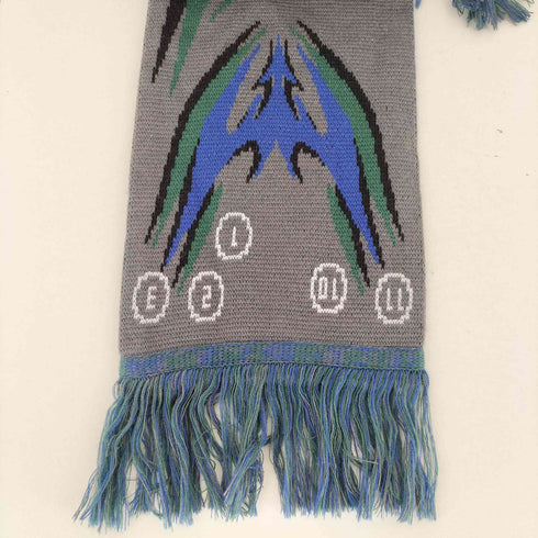 サンルーフ sunroof SRF racing car decal graphic reversible knit muffler リバーシブル マフラー メンズ