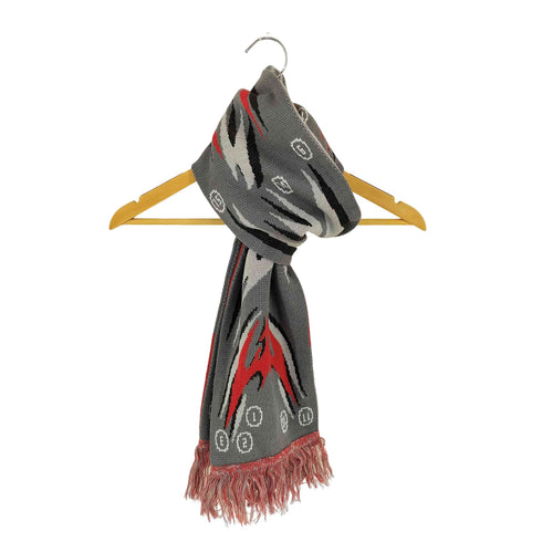 サンルーフ sunroof SRF racing car decal graphic reversible knit muffler リバーシブル マフラー メンズ